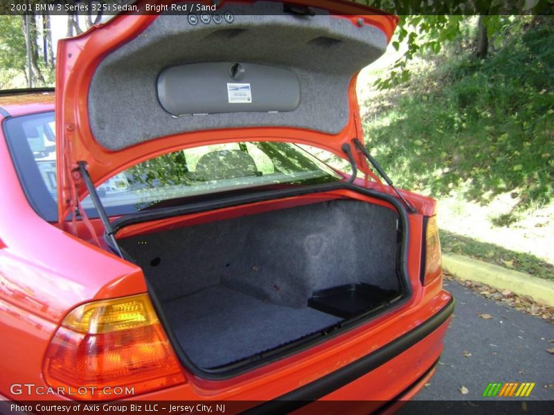 Bright Red / Sand 2001 BMW 3 Series 325i Sedan