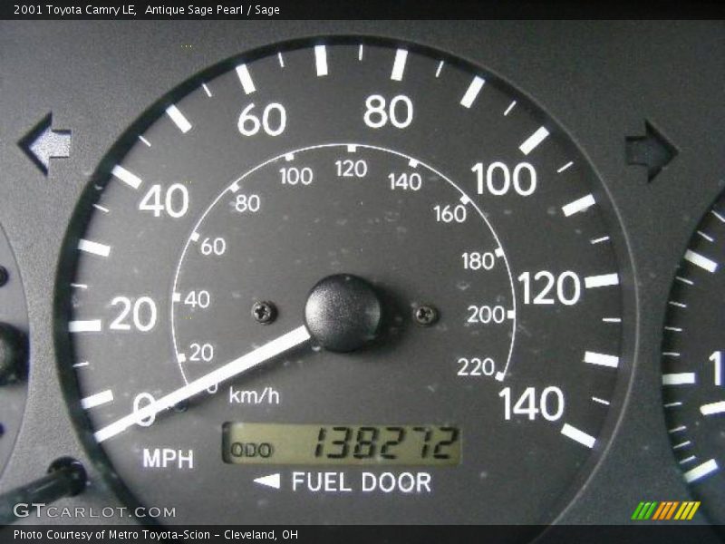 Antique Sage Pearl / Sage 2001 Toyota Camry LE