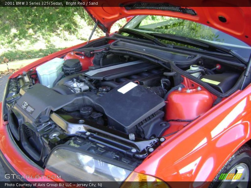 Bright Red / Sand 2001 BMW 3 Series 325i Sedan