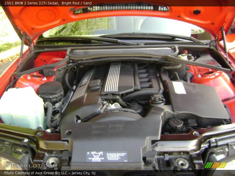 Bright Red / Sand 2001 BMW 3 Series 325i Sedan