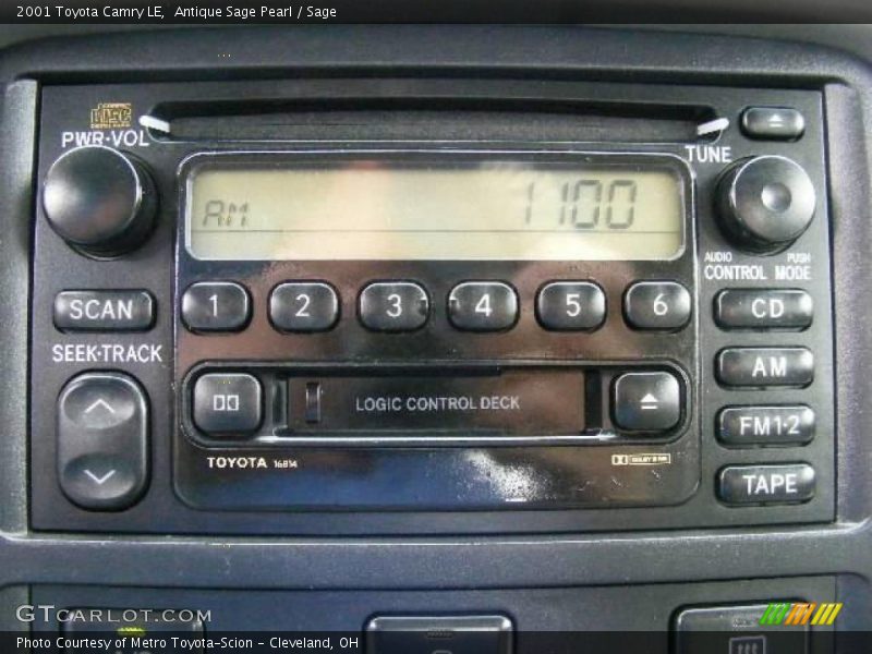 Antique Sage Pearl / Sage 2001 Toyota Camry LE