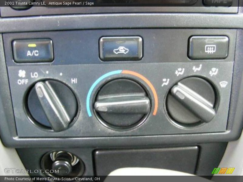 Antique Sage Pearl / Sage 2001 Toyota Camry LE
