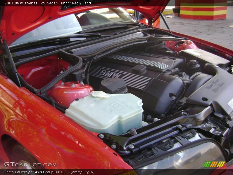 Bright Red / Sand 2001 BMW 3 Series 325i Sedan