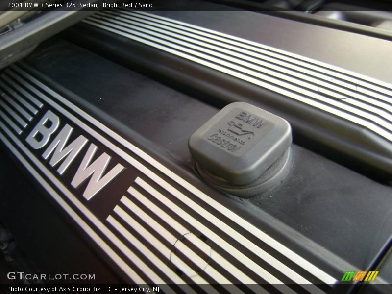 Bright Red / Sand 2001 BMW 3 Series 325i Sedan