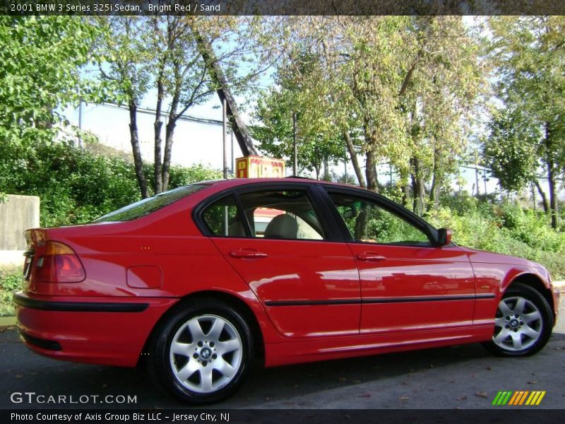 Bright Red / Sand 2001 BMW 3 Series 325i Sedan