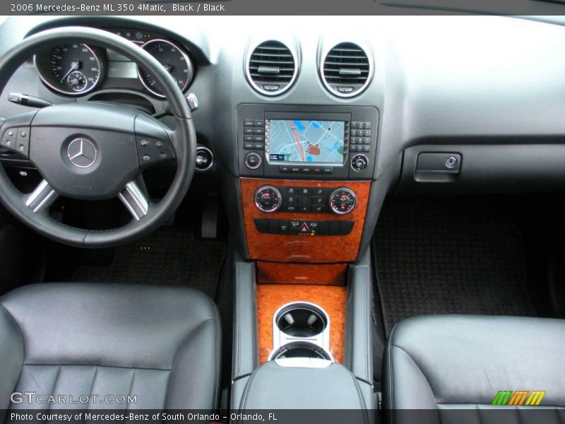 Black / Black 2006 Mercedes-Benz ML 350 4Matic