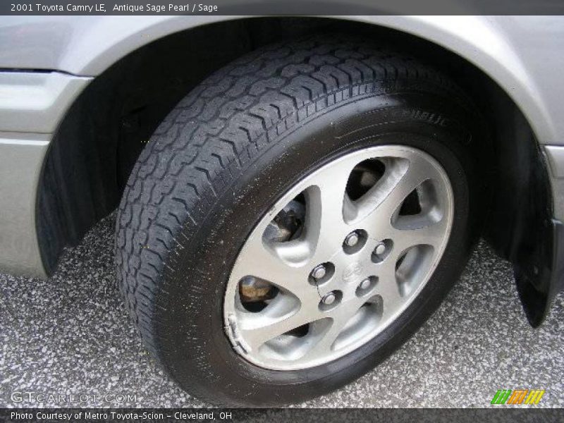 Antique Sage Pearl / Sage 2001 Toyota Camry LE