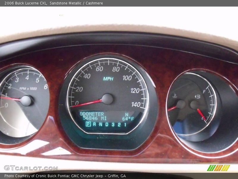 Sandstone Metallic / Cashmere 2006 Buick Lucerne CXL