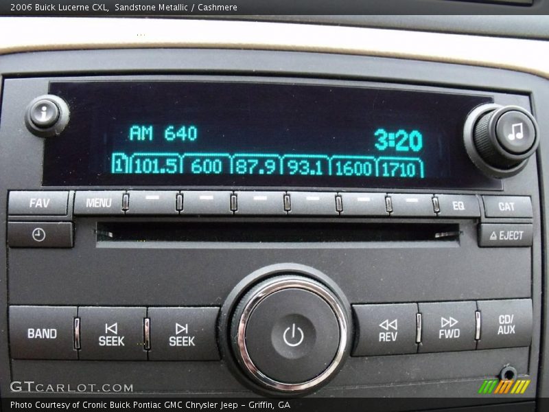 Sandstone Metallic / Cashmere 2006 Buick Lucerne CXL