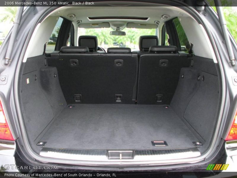 Black / Black 2006 Mercedes-Benz ML 350 4Matic