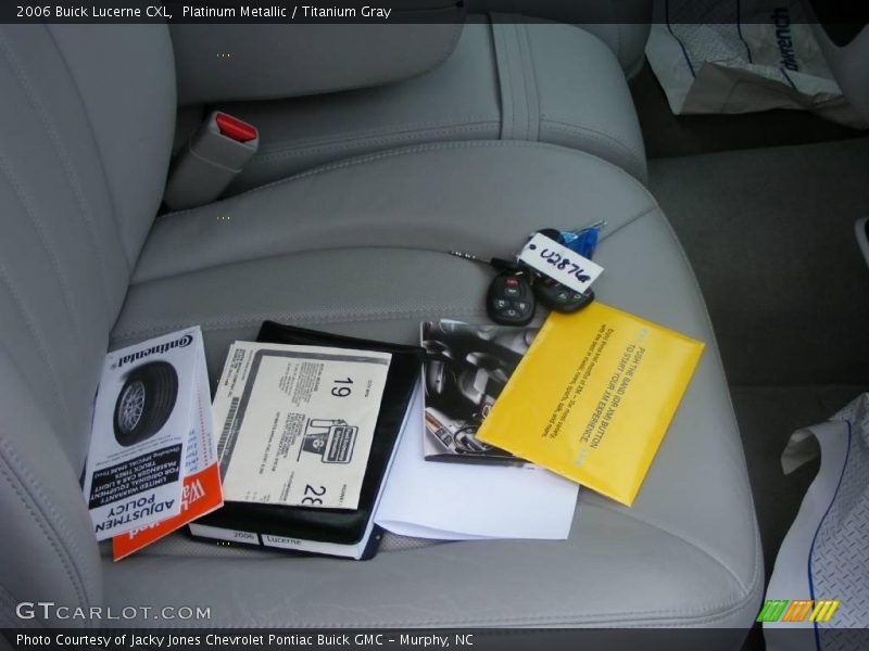 Platinum Metallic / Titanium Gray 2006 Buick Lucerne CXL