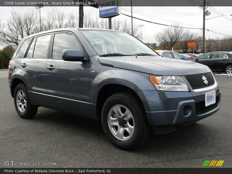 Azure Grey Metallic / Black 2008 Suzuki Grand Vitara