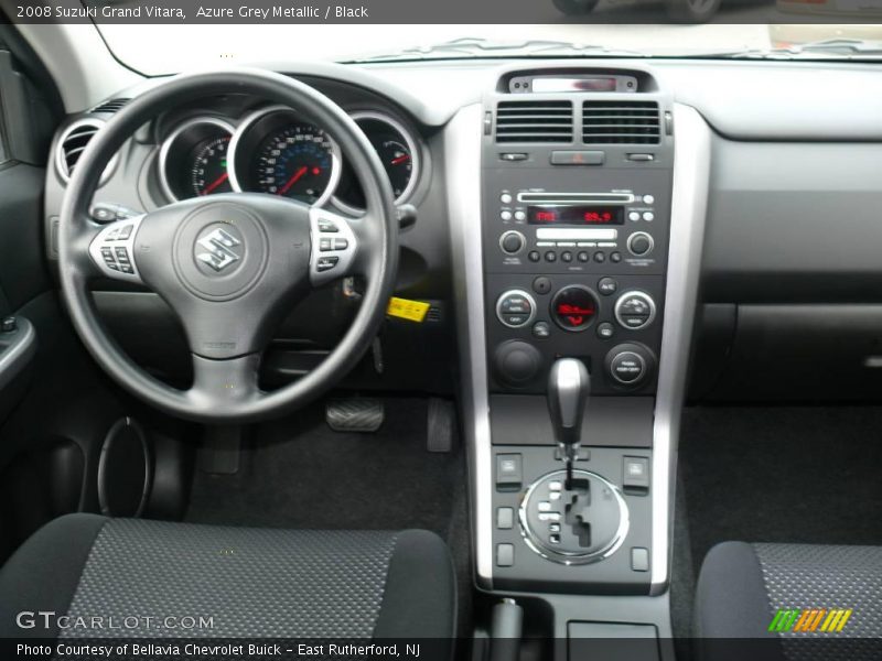 Azure Grey Metallic / Black 2008 Suzuki Grand Vitara