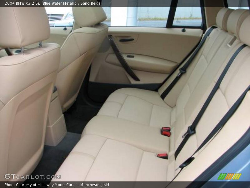 Blue Water Metallic / Sand Beige 2004 BMW X3 2.5i