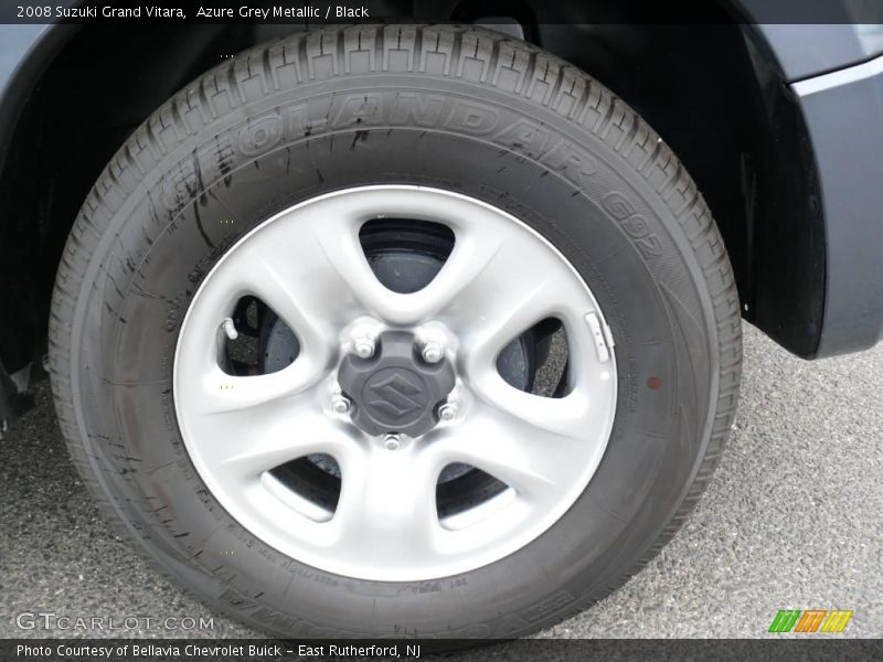 Azure Grey Metallic / Black 2008 Suzuki Grand Vitara