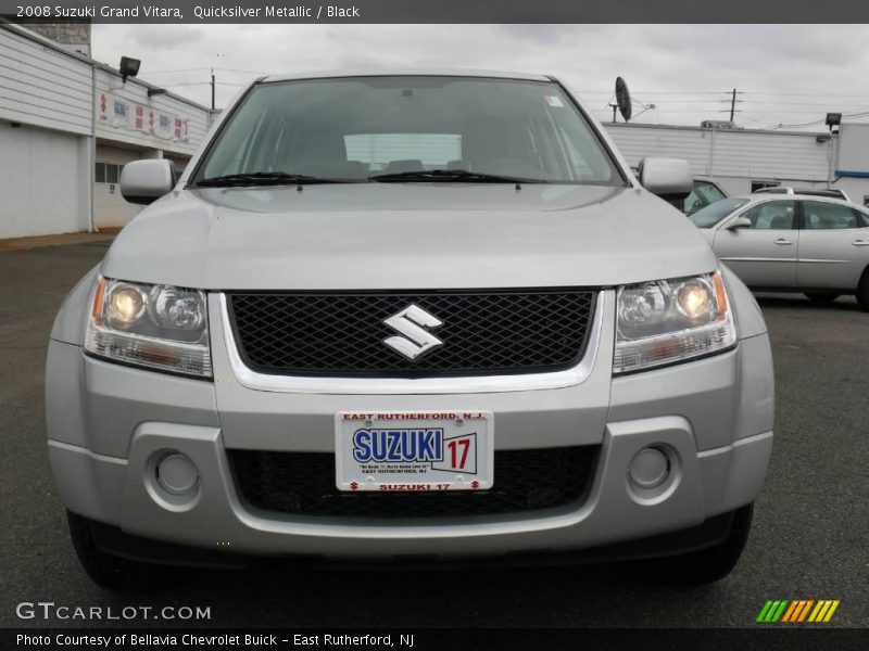 Quicksilver Metallic / Black 2008 Suzuki Grand Vitara