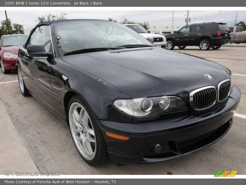 Jet Black / Black 2005 BMW 3 Series 330i Convertible