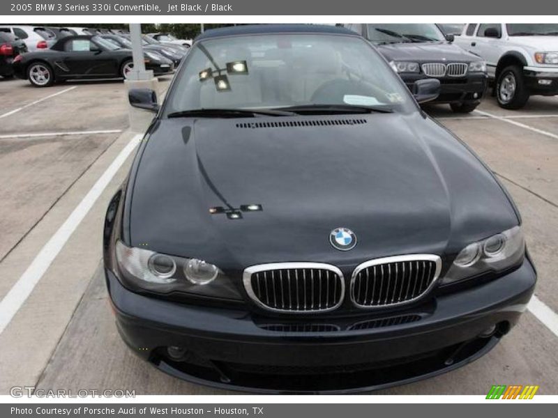 Jet Black / Black 2005 BMW 3 Series 330i Convertible