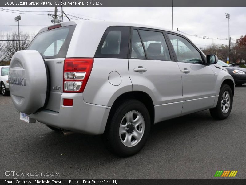 Quicksilver Metallic / Black 2008 Suzuki Grand Vitara