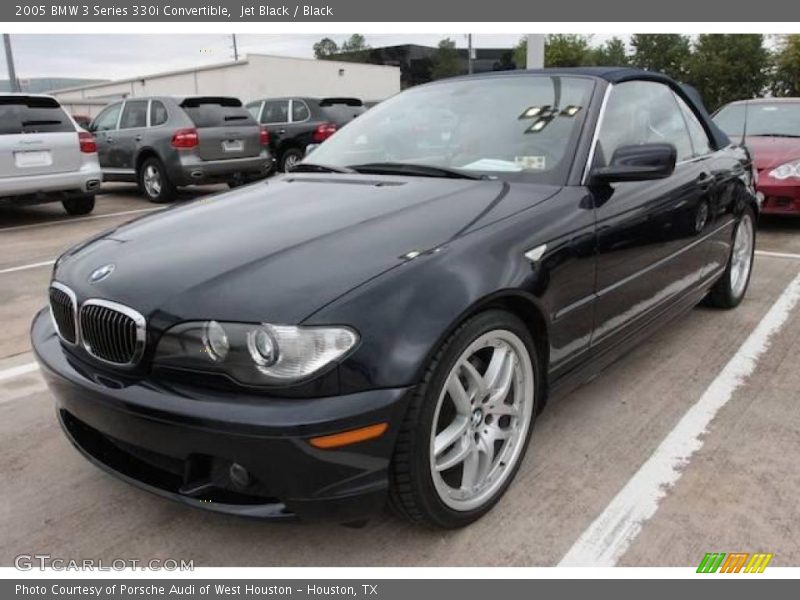 Jet Black / Black 2005 BMW 3 Series 330i Convertible