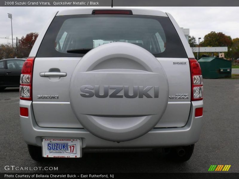 Quicksilver Metallic / Black 2008 Suzuki Grand Vitara