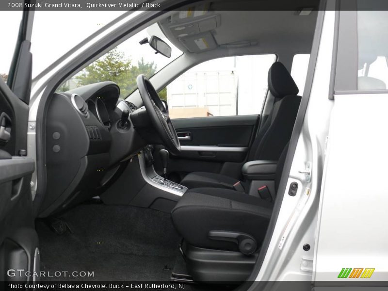 Quicksilver Metallic / Black 2008 Suzuki Grand Vitara