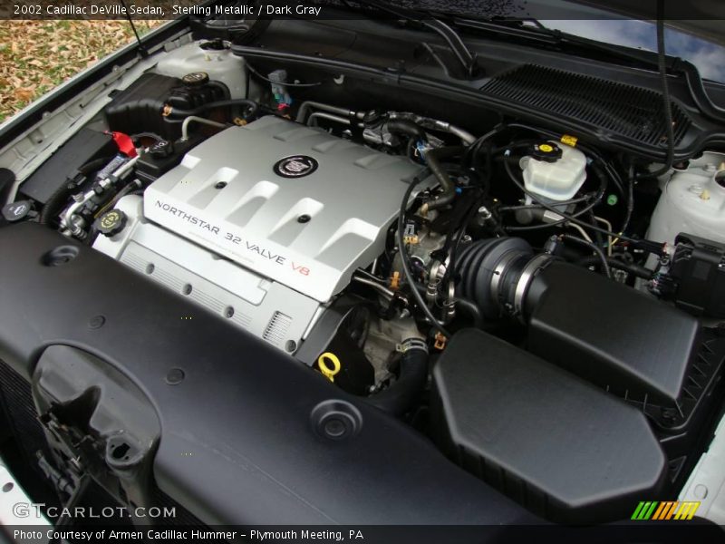 Sterling Metallic / Dark Gray 2002 Cadillac DeVille Sedan