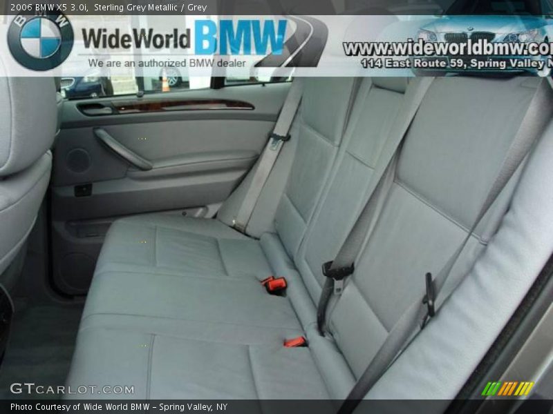 Sterling Grey Metallic / Grey 2006 BMW X5 3.0i