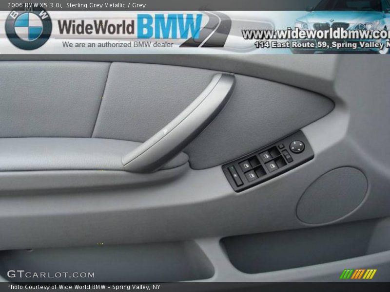 Sterling Grey Metallic / Grey 2006 BMW X5 3.0i