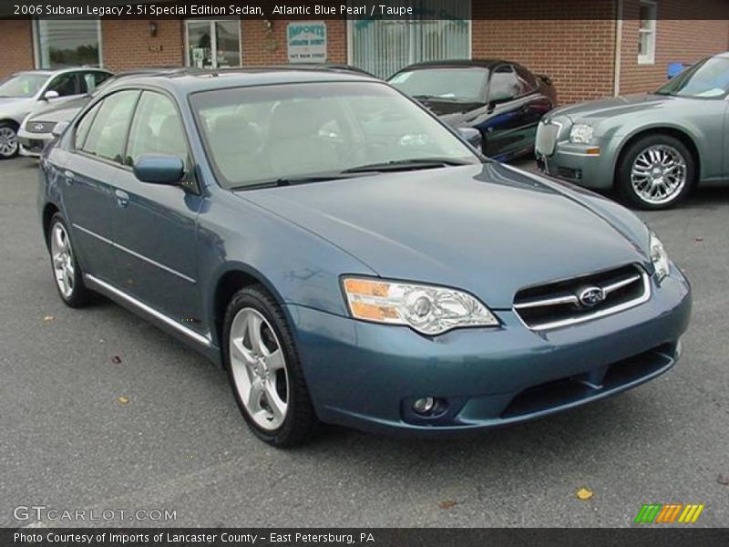 Atlantic Blue Pearl / Taupe 2006 Subaru Legacy 2.5i Special Edition Sedan