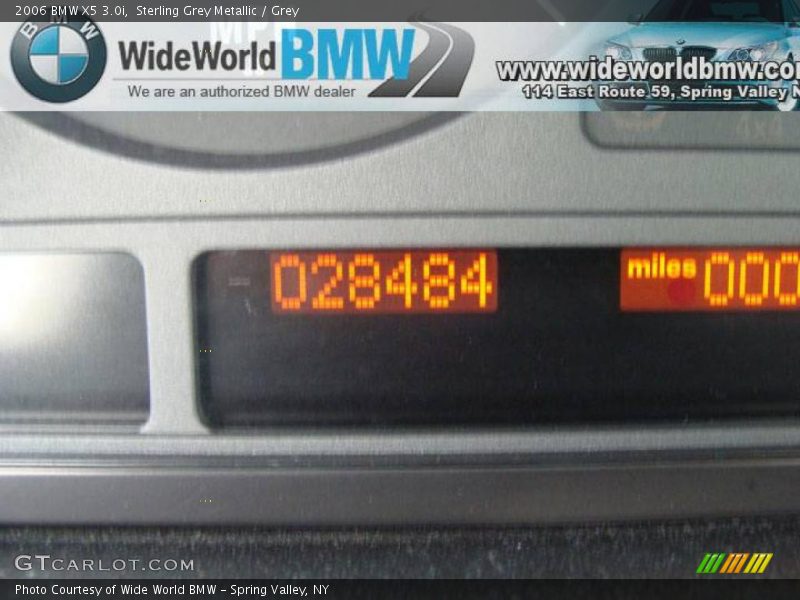 Sterling Grey Metallic / Grey 2006 BMW X5 3.0i