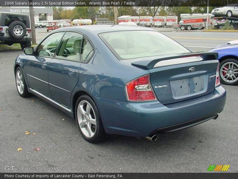 Atlantic Blue Pearl / Taupe 2006 Subaru Legacy 2.5i Special Edition Sedan