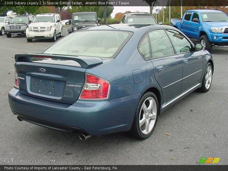 Atlantic Blue Pearl / Taupe 2006 Subaru Legacy 2.5i Special Edition Sedan
