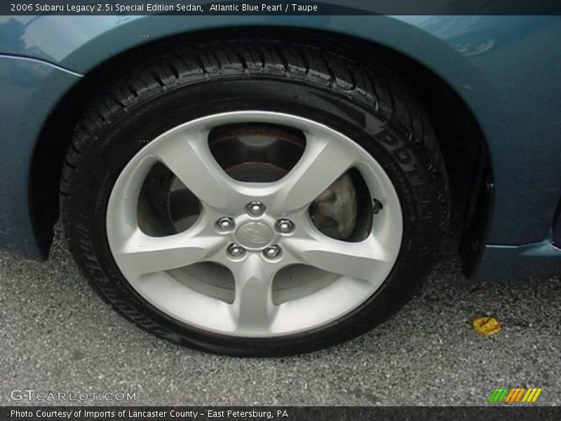Atlantic Blue Pearl / Taupe 2006 Subaru Legacy 2.5i Special Edition Sedan