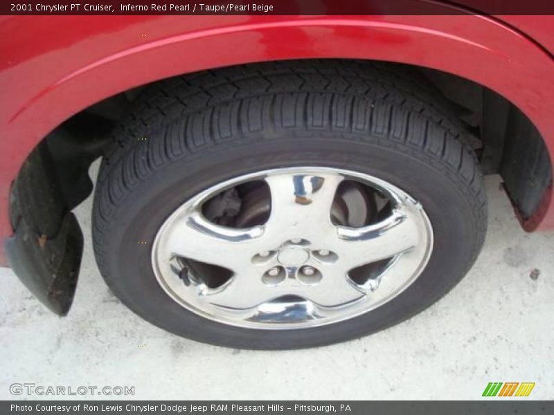 Inferno Red Pearl / Taupe/Pearl Beige 2001 Chrysler PT Cruiser