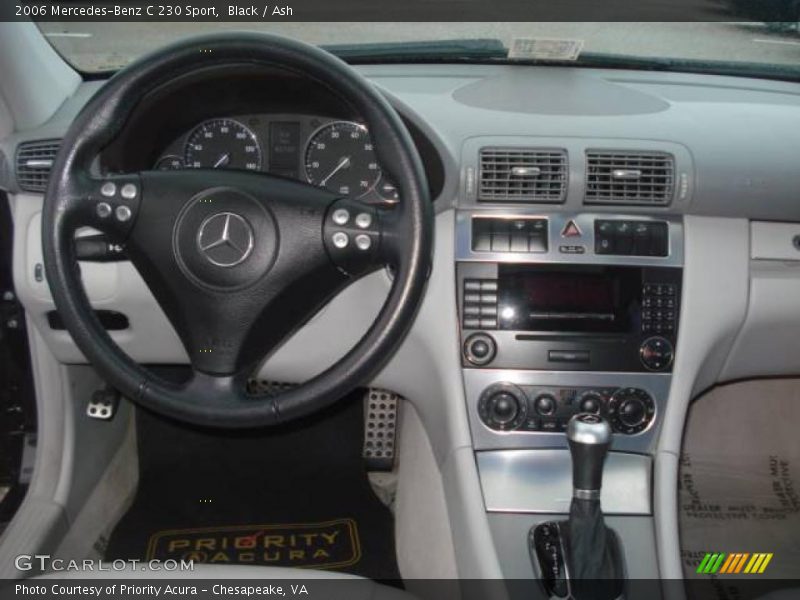 Black / Ash 2006 Mercedes-Benz C 230 Sport