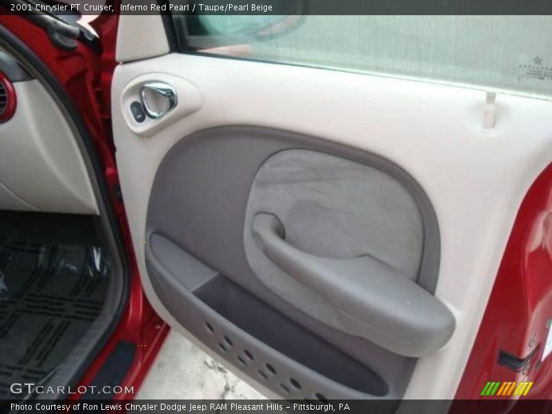 Inferno Red Pearl / Taupe/Pearl Beige 2001 Chrysler PT Cruiser