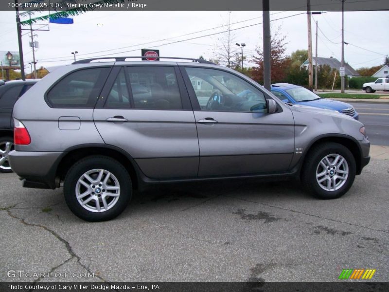 Sterling Grey Metallic / Beige 2006 BMW X5 3.0i