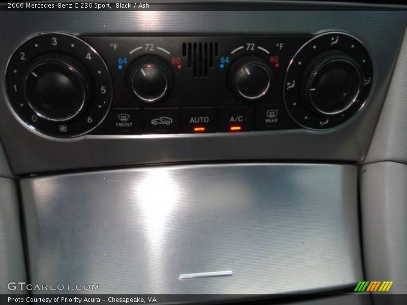 Black / Ash 2006 Mercedes-Benz C 230 Sport