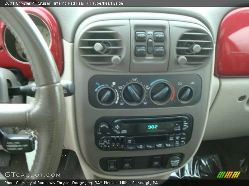 Inferno Red Pearl / Taupe/Pearl Beige 2001 Chrysler PT Cruiser