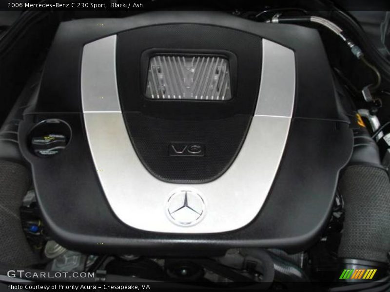 Black / Ash 2006 Mercedes-Benz C 230 Sport