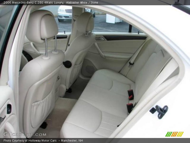 Alabaster White / Stone 2006 Mercedes-Benz C 280 4Matic Luxury