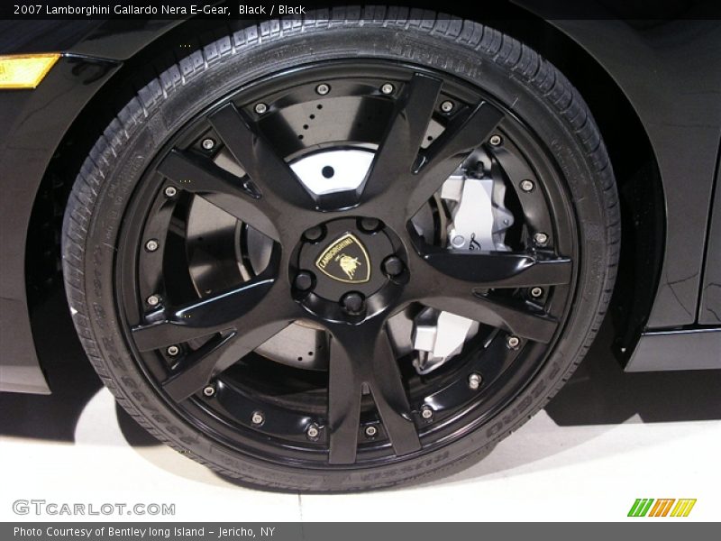 Black / Black 2007 Lamborghini Gallardo Nera E-Gear