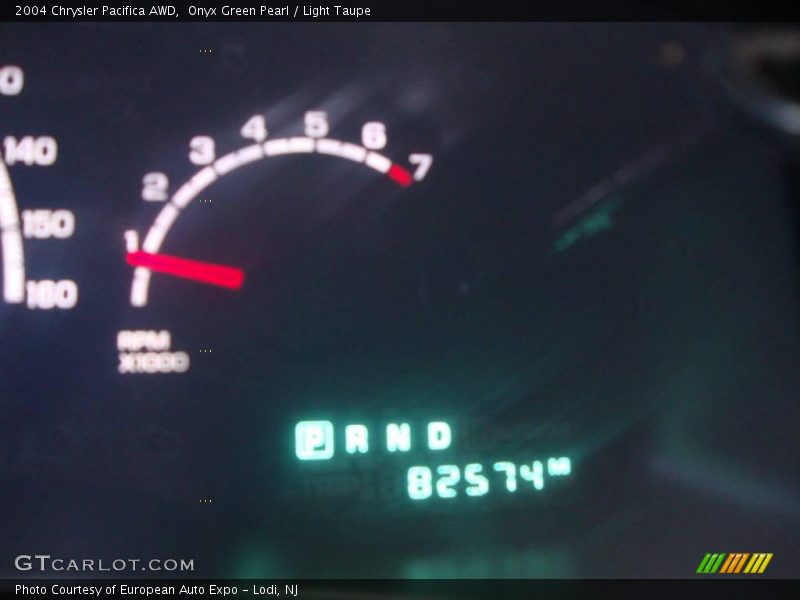 Onyx Green Pearl / Light Taupe 2004 Chrysler Pacifica AWD
