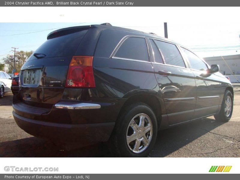 Brilliant Black Crystal Pearl / Dark Slate Gray 2004 Chrysler Pacifica AWD