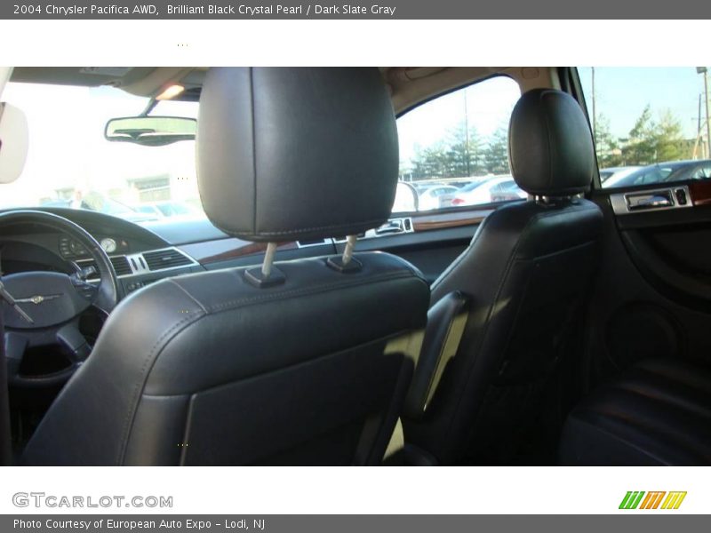 Brilliant Black Crystal Pearl / Dark Slate Gray 2004 Chrysler Pacifica AWD
