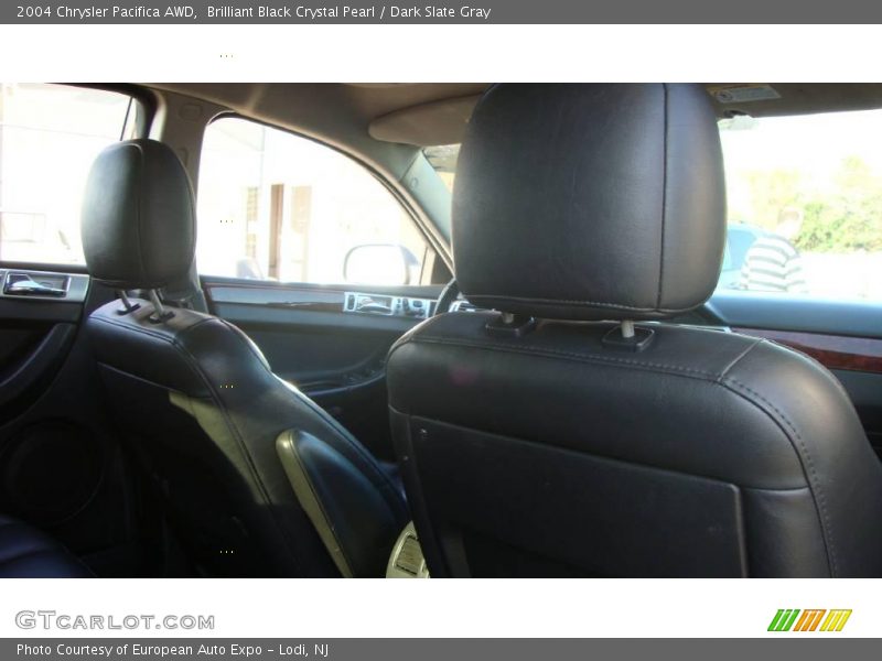 Brilliant Black Crystal Pearl / Dark Slate Gray 2004 Chrysler Pacifica AWD