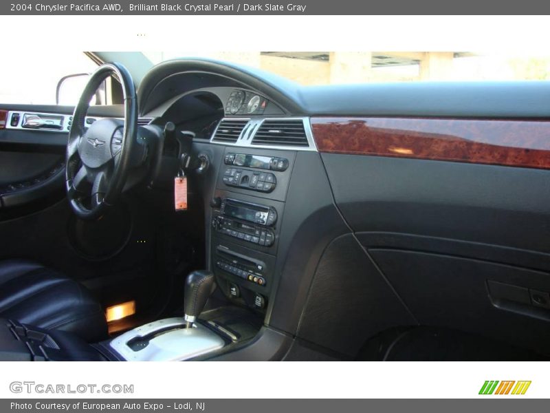 Brilliant Black Crystal Pearl / Dark Slate Gray 2004 Chrysler Pacifica AWD