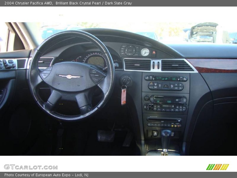 Brilliant Black Crystal Pearl / Dark Slate Gray 2004 Chrysler Pacifica AWD