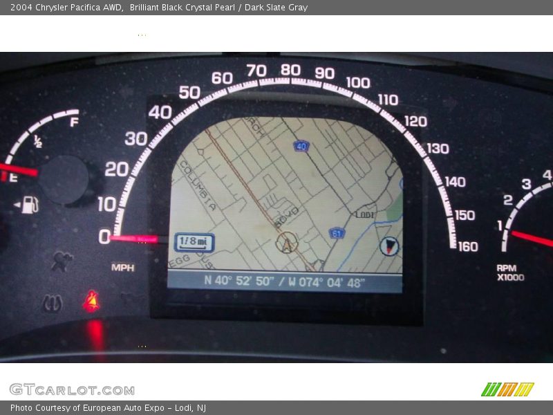 Brilliant Black Crystal Pearl / Dark Slate Gray 2004 Chrysler Pacifica AWD